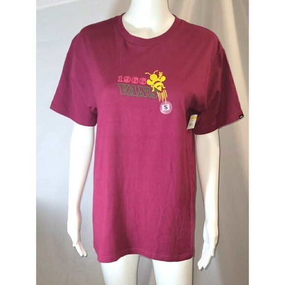NWT VANS 1966 Bee Cotton Tee -Size S - Picture 1 of 9